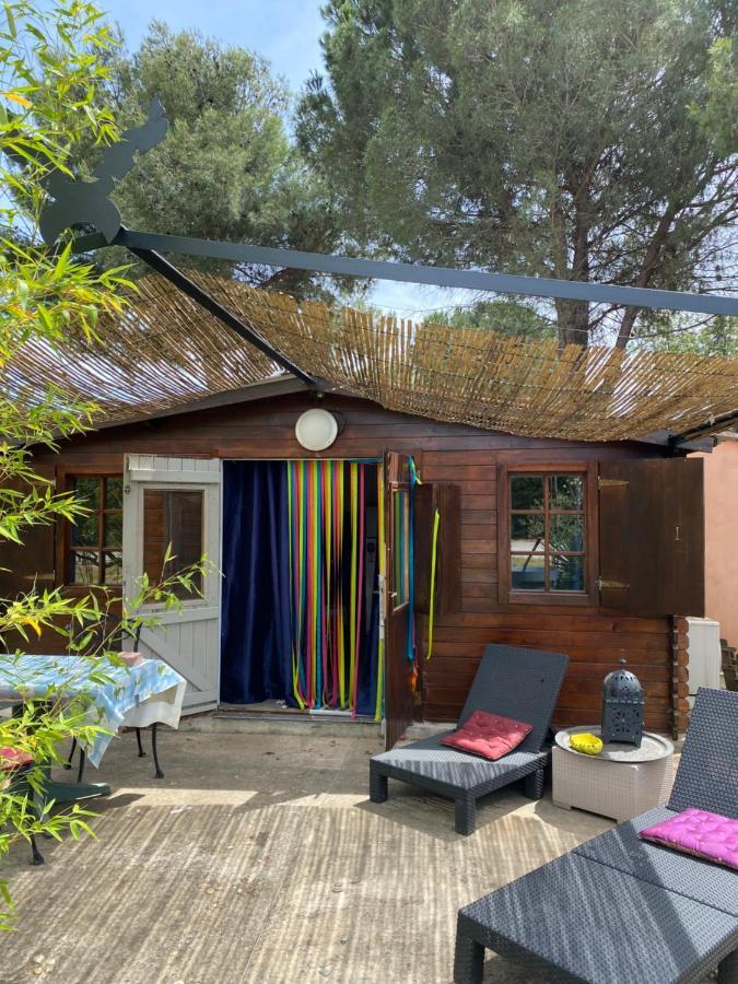 Chalet Des Oliviers 20Mn Des Plages Climatise Beziers Luaran gambar