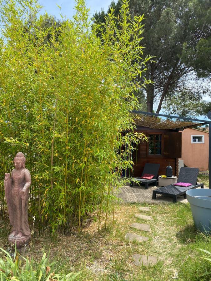Chalet Des Oliviers 20Mn Des Plages Climatise Beziers Luaran gambar